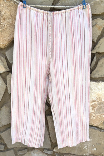 Pantalone lino taglio sciolto - taglio,