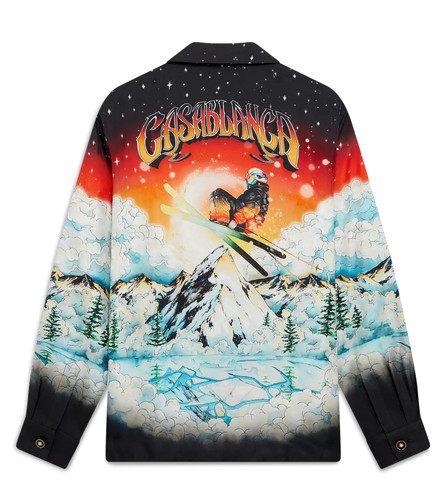 Camicia casablanca ski lake - ski,