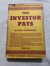 The Investor Pays Max