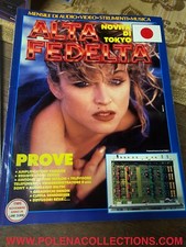 ALTA FEDELTA’ NOVEMBRE 1985 MADONNA REVOX SONY TV STEREO VINTAGE HI-FI 