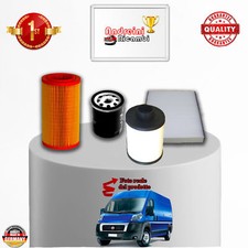 KIT TAGLIANDO 4 FILTRI FIAT DUCATO 2.3 JTD 96KW 130CV DAL 2006 -> 2011