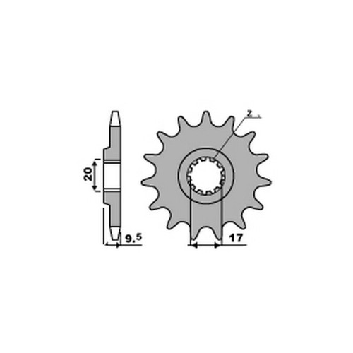 Pbr 7005 pignone trasmissione - pbr,
