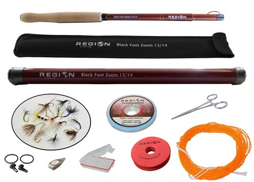 Tenkara fly rod - rod, black