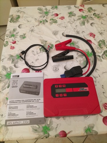 Power bank compressore torcia - bank,