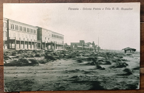 1934 tirrenia villa - 1934, in