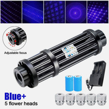 Puntatore Laser Blu Potente Professionale 450nm Per Uso Astronomico
