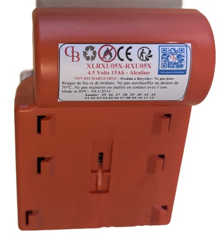 Pile rxu05x alcaline - 4,5v, 15ah