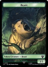 Bestia // Treefolk Gettone
