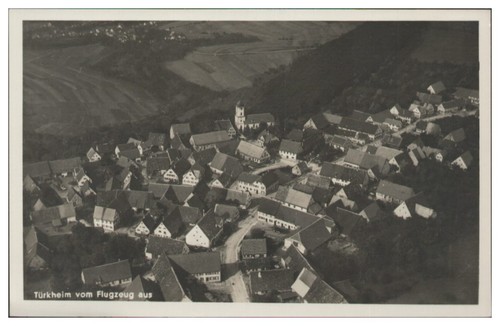 D345 türkheim foto cartolina - d345/,