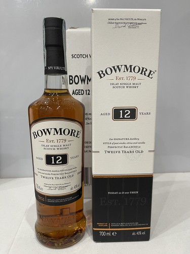 Bowmore 12yo islay single - bowmore,
