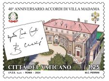 VATICANO 2024: Accordi di Villa Madama -  Nuovo, emissione congiunta con Italia