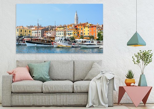 Quadro portofino paesaggio