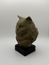 Scultura gatto pelo lungo