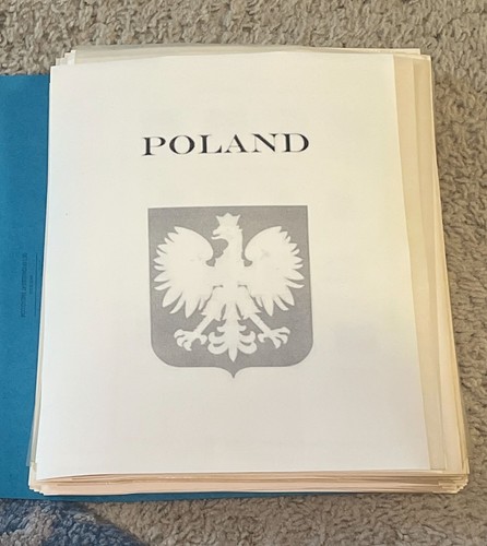 Collezione francobolli polonia - collezione,