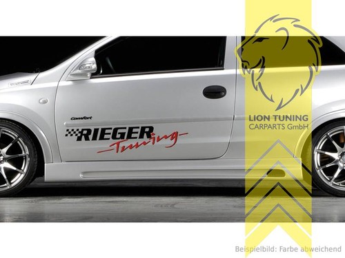 Rieger minigonne laterali per