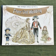 Bambola di carta vintage 1976