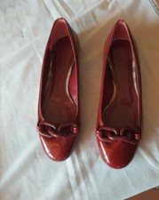 Scarpe Ballerine Burberry, Pelle Lucida.