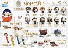 FUNKO POP HARRY POTTER KINDER JOY - SORPRESE SINGOLE + FOGLIETTO (DESCRIZIONE)