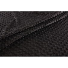 Tessuto peluche MINKY NERO