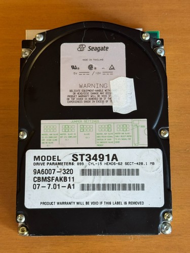 Hard disk vintage seagate - hard,