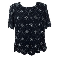 Stenay Vintage Black Silk