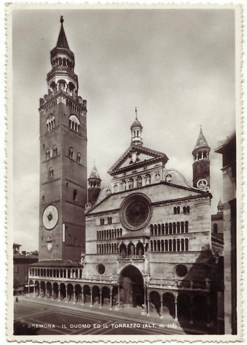 Cremona duomo ed il - -,