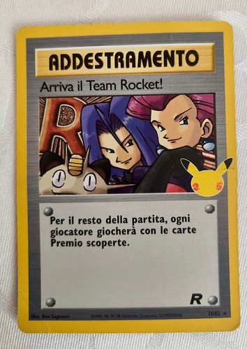 Carta pokemon addestramento - pokemon,