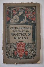 Antico libro Otis Skinner che