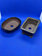 set di 2 vasi bonsai Tokoname