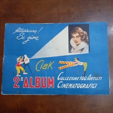Album Ciak  2 - Collezione 100 Artisti Cinematografici Originale - Completo -33F