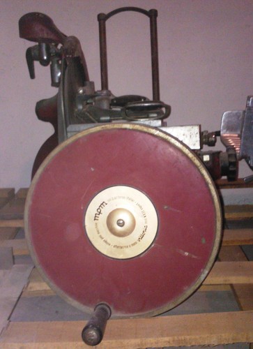 Affettatrice volano manuale - affettatrice,
