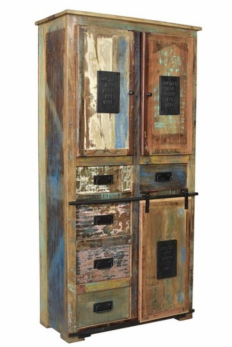 Credenza vetrina vintage - credenza,
