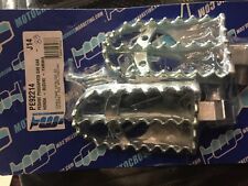 COPPIA PEDANE ACCIAIO  MOTO