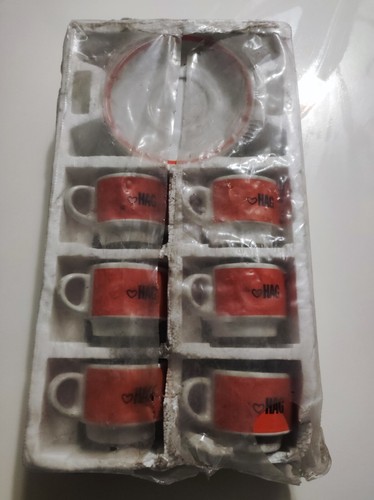 Set tazzine hag caffè - 6x,