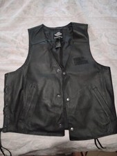 Gilet pelle harley davidson - pelle,