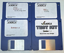 Amiga 1000 Computer Kickstart v1.3 Workbench Extra Test Kit Boot DD Floppy Disk