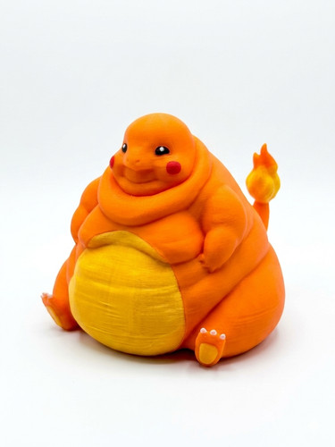 Chonky charmander figura - chonky,