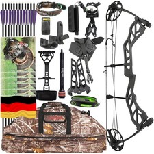Set arco composto 19-70 libbre arco da caccia frecce in carbonio borsa tiro con l'arco caccia bersaglio