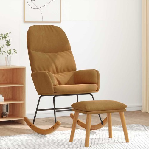 Poltrona dondolo con - a,