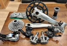 Shimano XT 9 Spd Gruppo Guarnitura Cambio Deragliatore Posteriore M760 Cassetta Catena