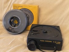 KODAK - CAROUSEL S-AV 1030 PROIETTORE projektor  + Cartello