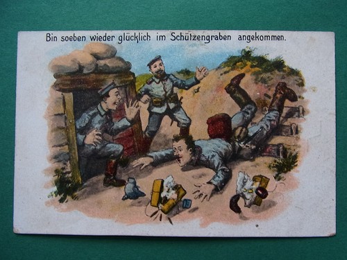 Cartolina umorismo prima - cartolina,