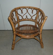 Poltrona a pozzetto in Bamboo