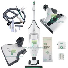 VORWERK FOLLETTO VK220S COMPLETO LAVAPAVIMENTI MULTIFUNZIONE TUBO ACCESSORI 220s