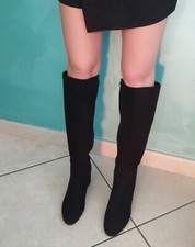 Stivali camoscio donna vera