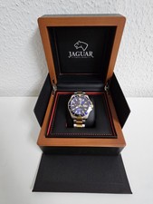 Orologio uomo Jaguar J863C acciaio inox colore argento blu scuro oro