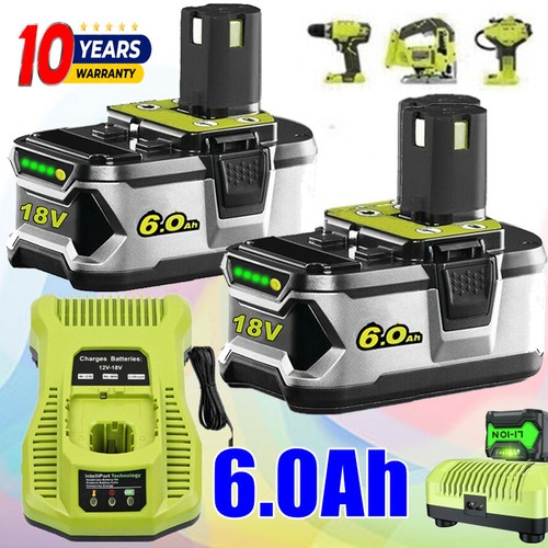 Batteria 18v 0ah per ryobi - 6,0ah,