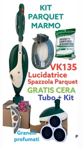 Folletto vk135 completo kit - completo,