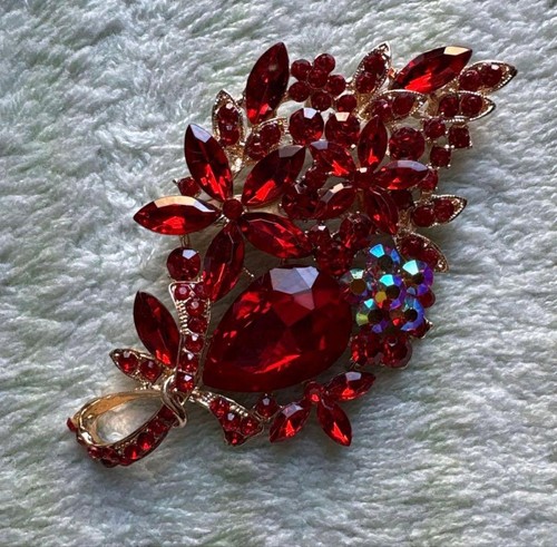 Spilla vintage con fiore - , in