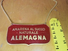 ALEMAGNA TARGA PUBBLICITARIA